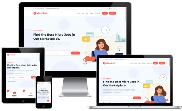 MicroLab v3.0 - Freelancing platform php script download