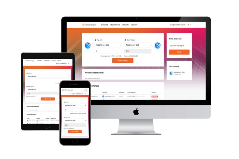 Create a Dollar Buy Sell Website with BDExchanger PHP Script