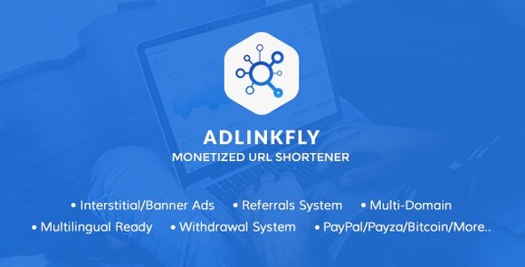AdLinkFly v6.6.4 Download – Monetized URL Shortener Script