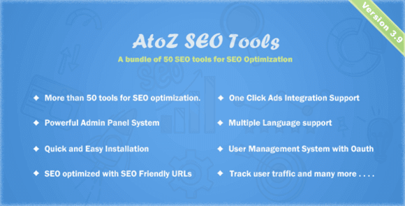 AtoZ SEO Tools v4.0 Download – Search Engine PHP Script