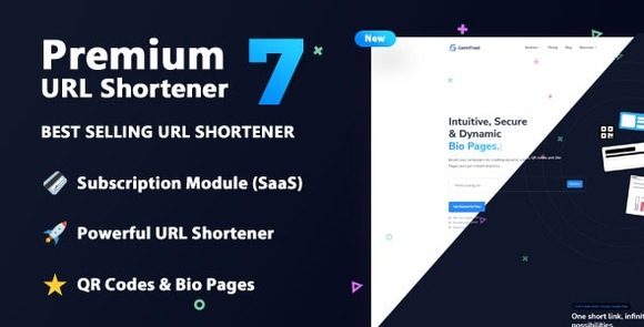 Premium URL Shortener v7.8.4 Advanced Link Shortener Script
