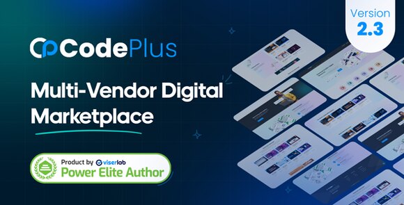 CodePlus v2.3 – Multi Vendor Digital Marketplace Script