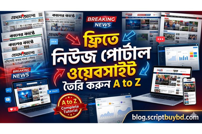 Laravel newspaper php script download